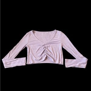 PacSun: Cropped Long-Sleeve Top